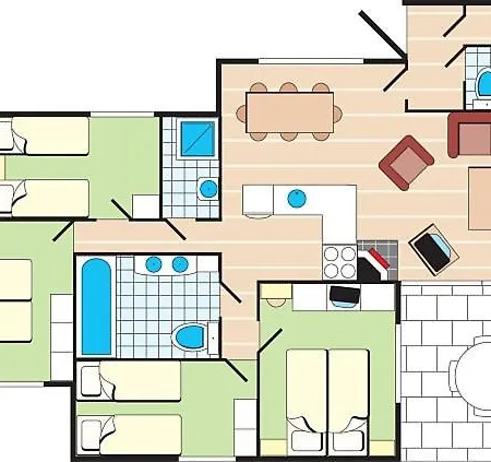 Kv624 Premium 6p Resort